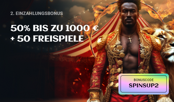 Spinsup Casino Second Deposit Bonus